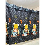 Rido/sunroom partition curtains of all sizes 1mx1m3, 1m5x2m2, 1m8x2m2, 2m2x2m2, 3mx2m2, 4mx2, black 