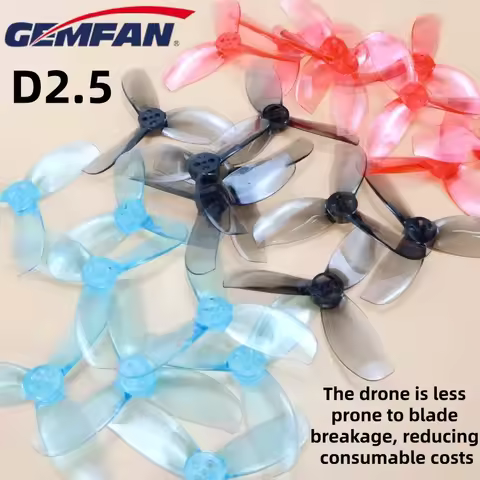 Gemfan D2.5 FPV Ducted Propeller 8pcs 2.5inch 3-Blade 1.5mm Hole for 1404 Motor SpeedyBee BEE25 DJI 
