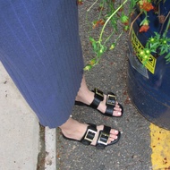 Kaleofficial รองเท้าแตะรุ่น Bisou Bisou Black