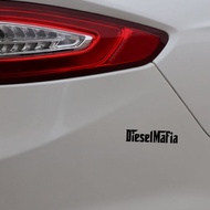 Black Silver Mafia Diesel Vinyl Car Sticker