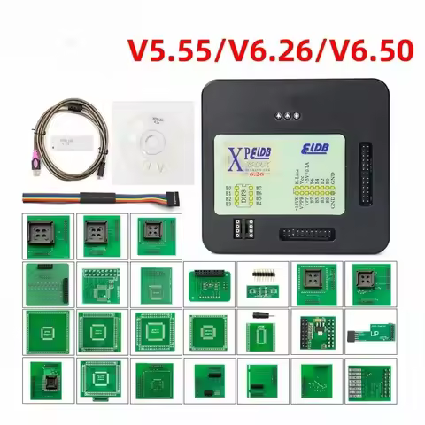 2025 NEW V5.55 XPROG-M V6.50 V6.26 Full Adapter Auto ECU Chip Tuning Programmer Xprog M 5.55 6.12 6.