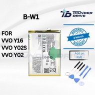 Thunder Drive Battery Compatible For VVO Y16 Y02 Y02S B-W1