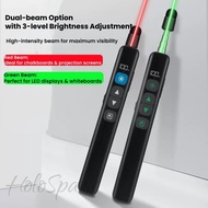 Clicker การนำเสนอแบบไร้สายพร้อมเมาส์อากาศรีโมตปากกาไฟฉายพรีเซนเตอร์พร้อมจอแสดงผลปากกาสไตลัสหน้าจอสัม