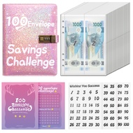 100K Peso Savings Challenge,100 Envelopes Money Saving Challenge,Savings Challenges Book with Cash E
