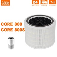 Mennlooo 3-Stage Replacement Filter for  Levoit  air purifier filter Core300 and Core 300S
