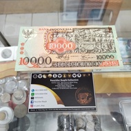 Uang Kuno Indonesia 10 Ribu Rupiah Seri Barong Tahun 1975 XF to AUNC