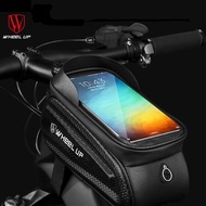 Wheel Up Bicycle Mobile Phone Holder Bag Bike Top Tube Front Bag  Large Capacity Sunshade Sensitive Touchscreen - 7330