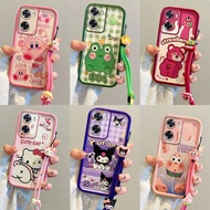 Casing OPPO A57 2022 A77S A77 kartun comel phone casing