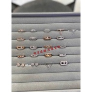 Mesica Ring Single Diamond Female Diamond Ring Move Three Diamond Full Diamond Wedding Ring Hollow R