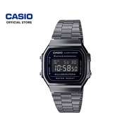 Casio Vintage A168WGG-1B Grey Stainless Steel Band Men Watch / Women Watch