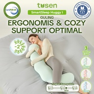 TUSEN SmartSleep Huggy I Memory Foam Bolster Multifunctional Premium Pillow Supportive Maternity Pil