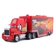 Takara Tomy | Pixar Cars Mack Truck Alloy Diecast Cargo Trailer Toy Lightning McQueen Rusteze Collec