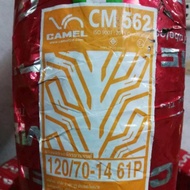 ยางนอกคาเมล T/L เรเดียล ลาย ซิตี้ กริป CM562 ขอบ 10121314 ยางนอกแบบไม่ใช้ยางใน