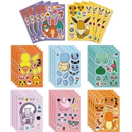 【零食悠品】 Blind box card张神奇宝贝拼图贴纸高颜值趣味经典动画人物皮卡丘杰尼龟涂鸦贴现货 【0717IoB7j2Z68】