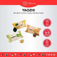 YAOZHI Mini Multi-Function Cushion Puff (3 Pcs) 妖制迷你蛋黄派粉扑 拇指粉扑小拖鞋 (3枚装)