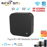 Tuya Smart RF IR Remote Control WiFi Smart Home for Air Conditioner ALL TV LG TV Support Alexa,Googl