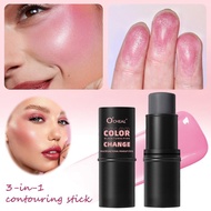 Ocheal Multifunction Color Changing Blusher Stick Blush Long-lasting Makeup Cream Face G7u4