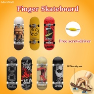 Unisex Mini wooden Finger Skateboard Set Fingerboard teck deck Finger Scooter Skate Boarding Game Cr