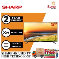 SHARP AQUOS 50 Inch 4K UHD Android TV - 4TC50BK1X