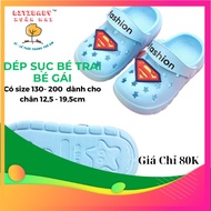 Cross Crocs Boys Sandals Superman, Spider-Man D2304 Size 130-200, For Feet From 125cm To 19.5cm