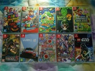 $260 each switch mario luigi deluxe wrc disgaea starwars 太鼓 戰國無雙