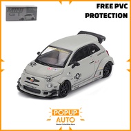 Mini GT 1:64 Abarth 595 LB Works X Abas Works Fighters MGT01064-L Diecast Vehicles