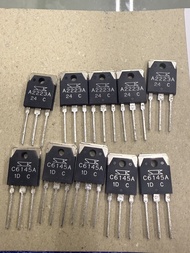 มอสเฟส2SA2223A24C+ 2SC6145A lDCของแท้ของใหม่ขายคู่ล่ะ150บาท