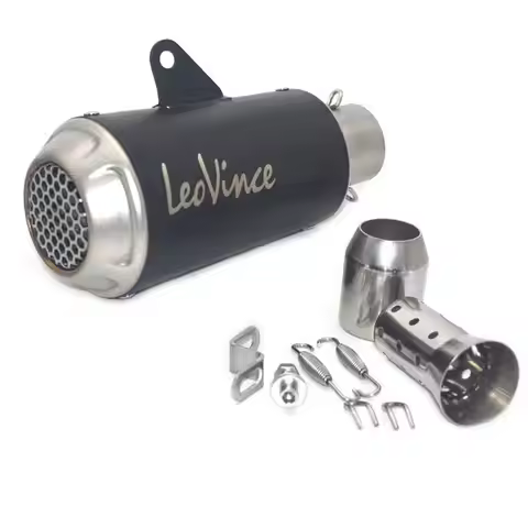 Motorcycle Escape Muffler Modified LeoVince LV-10 Exhaust Pipe DB Killer For Honda GSX 250R Z900 BK7