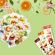 [Ăn Là Nghiền] 1Kg thạch Zai Zai mix đủ vị Siêu Rẻ - Thạch dài
