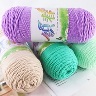 Milk Cotton Yarn 5 Strands Yarn Medium Thick Yarn Hand-Knitted DIY Sweater Hat Scarf Yarn 200g