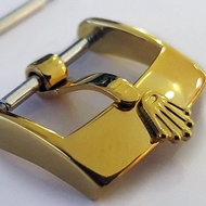 Buckle Rolex Gold plated สำหรับสายนาฬิกาหนัง 16mm,18mm 20mm
