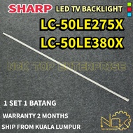 SHARP LC-50LE275X LC-50LE380X LED BACKLIGHT BARU / READY STOCK LC50LE275X LC50LE275 LC-50LE275 LC50L