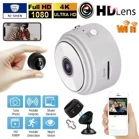 1080P A9 Mini Wifi Camera Magnetic Network Security IP Camera Night Vision Wifi Wireless Portable In