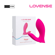 LOVENSE - FLEXER APP-CONTROLLED DUAL STIMULATION PANTY VIBRATOR WITH PINK (SENSUAL TOYS FOR WOMEN | FEMALE | HER)