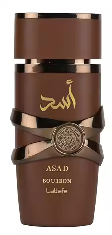 Lattafa Asad Bourbon - Eau De Parfum En Espray Unisex, 3.4 Onzas / 3.4 Fl Oz