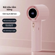 Quạt Turbo Tốc Độ Cao GS5 Mini Di Động Cầm Tay Dùng Nguồn USB Với 100 Cấp Độ Bánh Xe Cuộn Không Lá Đ