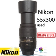 Nikon AFS 55-300mm Lens (Used)