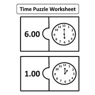 Clock Card Learn About Time