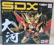 全新 啡盒 Bandai 魂限 pbandai 魂shop 限定 SDX 超合金 大河 大福將軍 DAIFUKU SHOGUN GUNDAM  三代目頑駄無大將軍 Musha Sandaime Gun