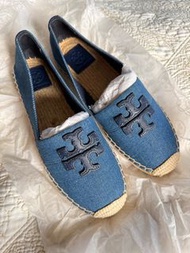 Tory Burch Weston Flat Espadrille - Denim  全新Tory Burch牛仔色漁夫鞋 US7