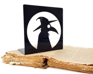 黑色金屬書擋 Plaque Doctor