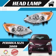 Perodua Alza 2009 Head Lamp Lampu Depan Besar 100% New High Quality Fastlink