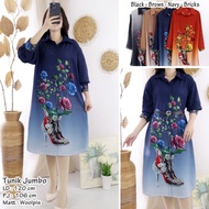 KEMEJA A36 Imported Women's Tunic Shirt + Free Belt