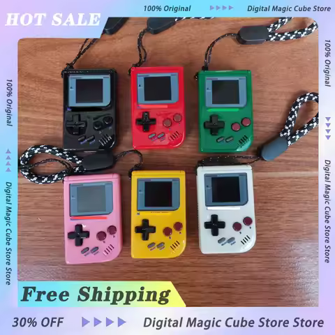 FOR Micro GameBoy Super Mini Console Version Upgrade GB Mini Handheld Console GAMEBOY Key Fob Portab
