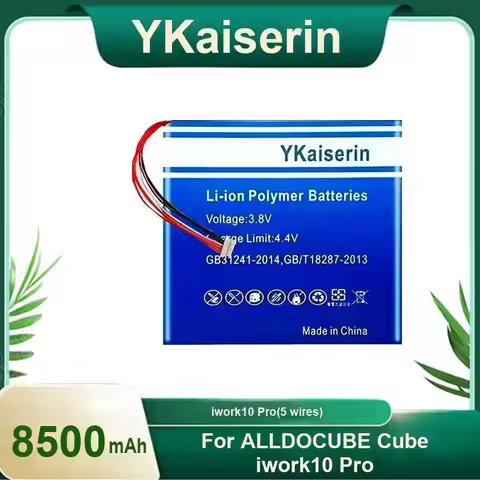 Hardwearing Fast Shipping Tablet Battery 8500Mah For Alldocube Cube Iwork10 Pro 5 Wires