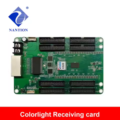 Colorlight E320 Full Color LED Display Screen Synchronous Reception Full Color Control Card 8 x HUB3