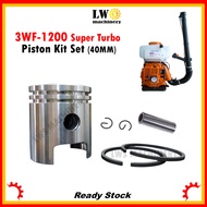 Piston Kit Set With Ring Alfaerre Super Turbo 1200 3wf-1200 Mist Blower Pam Racun Enjin