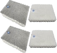 HIFROM 4Pack Replacement Humidifier Wick Filter HWF100 Replacement Filter E Compatible with Holmes H