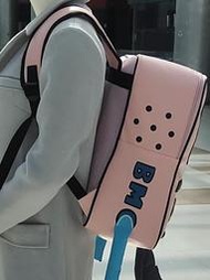 【促銷】正版bmo嗶莫游戲機探險活寶時光雙肩背包立體防水卡通書包PU綠色
