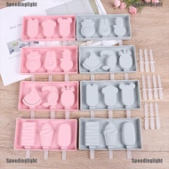 Frozen Silicone Molds Popsicle [Speedinglight] Popsicle with Mold DIY lid Mould Ice Sticks Cream